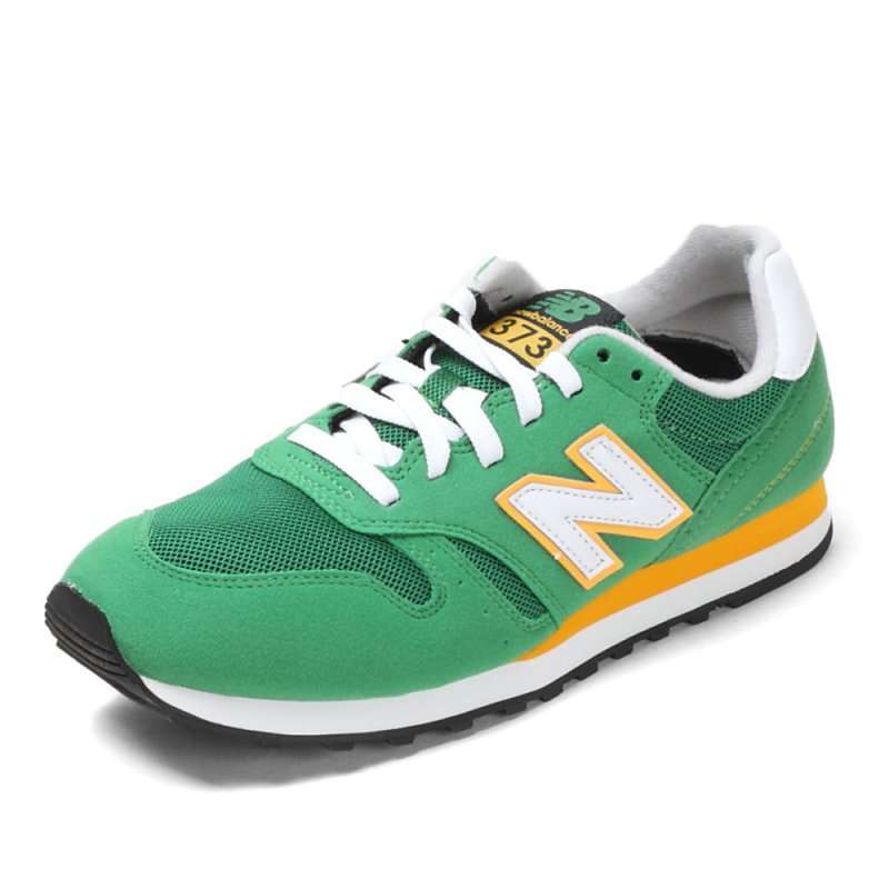 New Balance新百伦 男子复古鞋M373GRW0绿色36