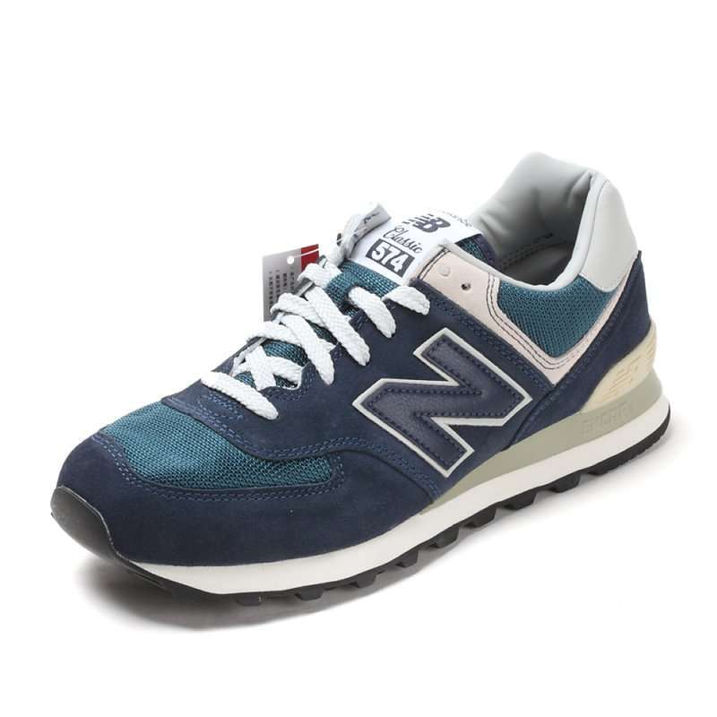 New Balance新百伦 男子复古鞋三原色ML574VN蓝色44