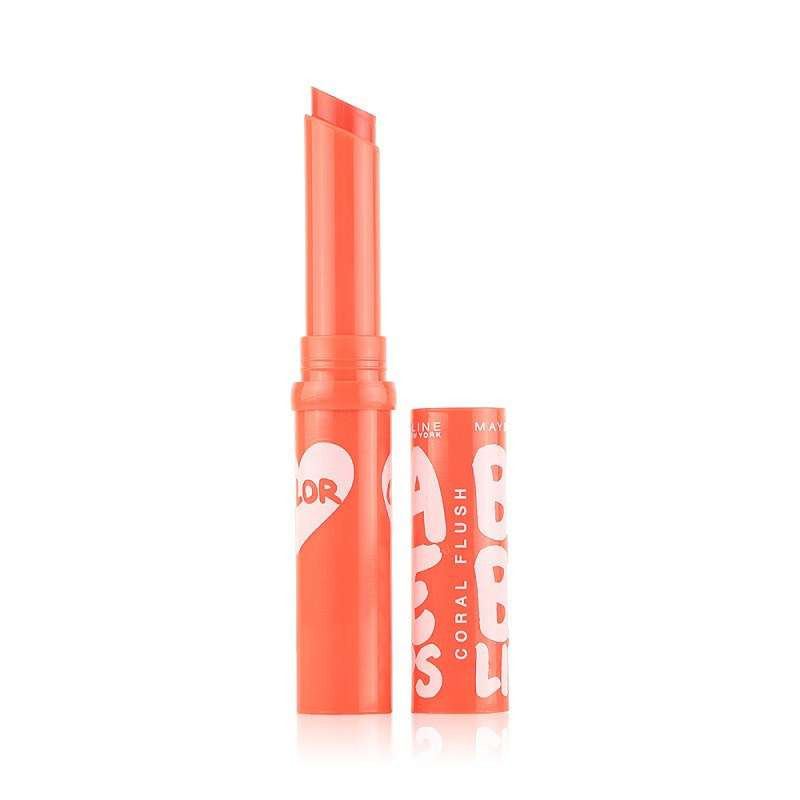 美宝莲(Maybelline)宝蓓爱炫彩护唇膏-瑚光珊色控1.9g