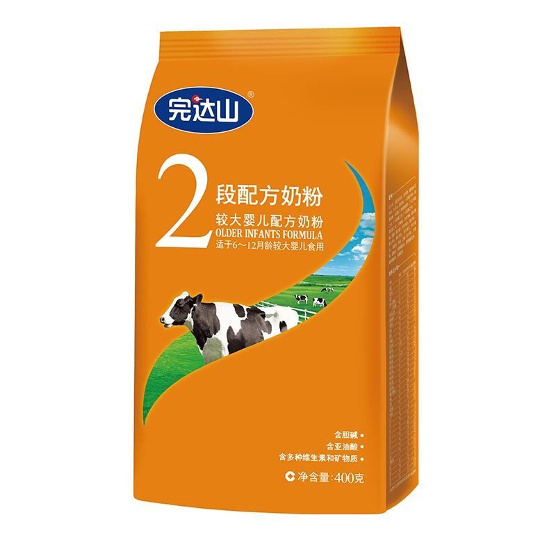 完达山较大婴儿配方奶粉2段（6-12个月适用）400g
