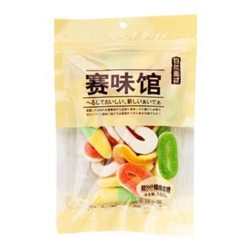 赛味馆酸沙什锦橡皮糖160g