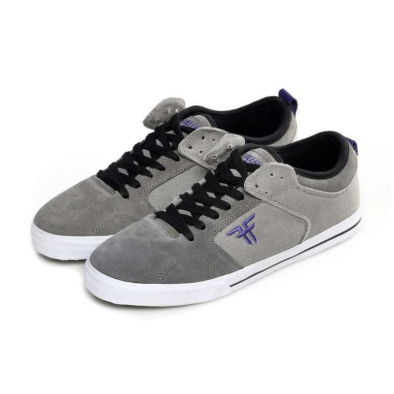 Fallen烈马S12木炭灰紫板鞋41070050-6（炭灰-紫）_43