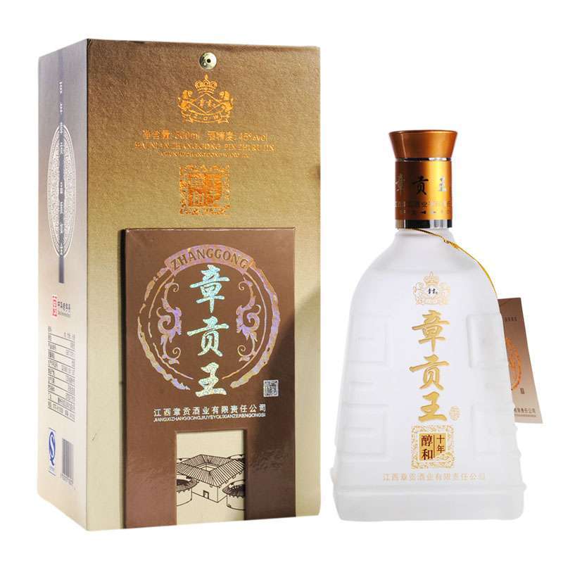 醇和十年章贡王45度500ml