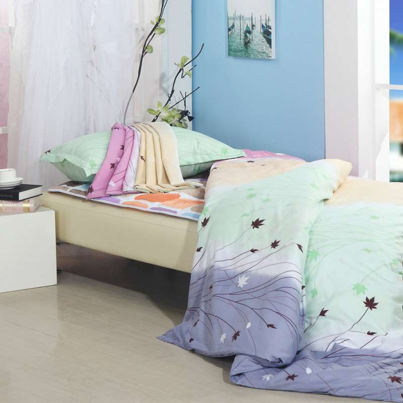 远梦家纺床品校园床品套装(七件套)