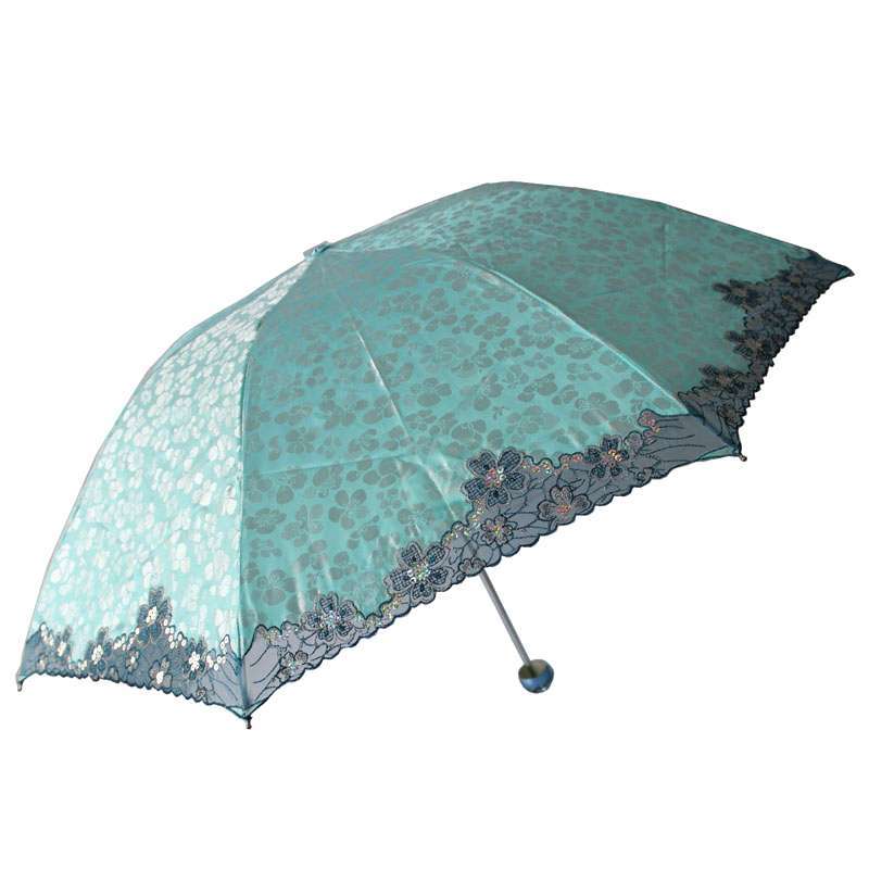 天堂3035E富士美景晴雨伞翠绿