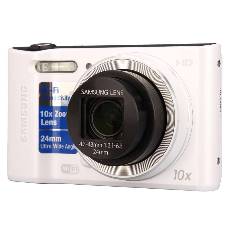 三星 数码相机 WB30F （白）+4G卡（内置）