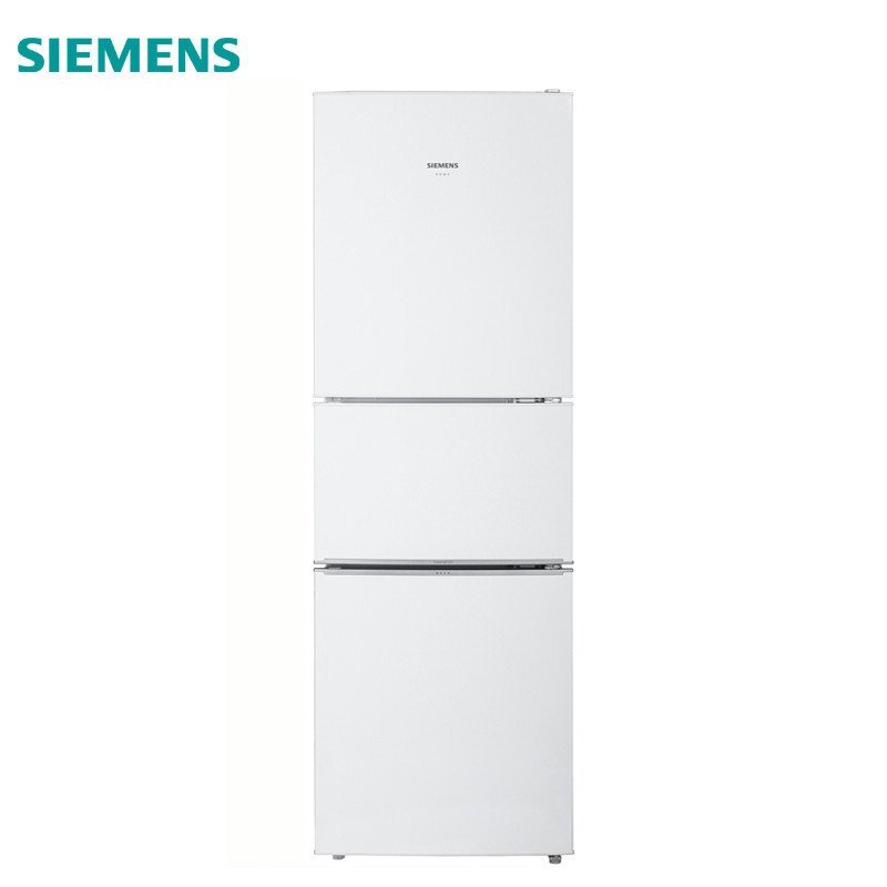 西门子(SIEMENS) KG23D1110W 226升 三门冰箱(白色)