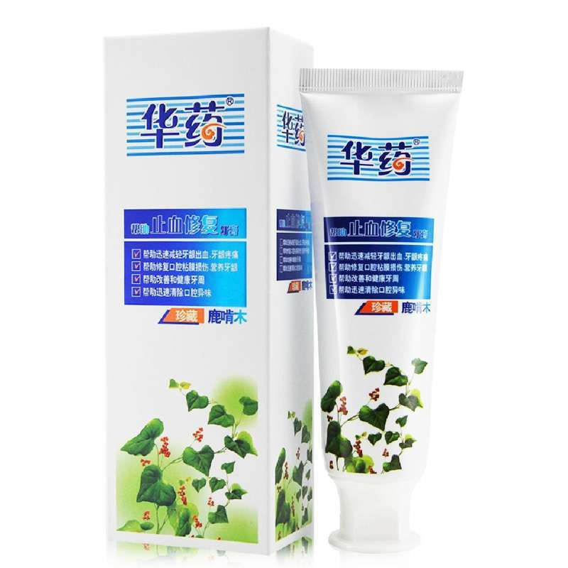 华药止血修复牙膏(鹿啃木)120g