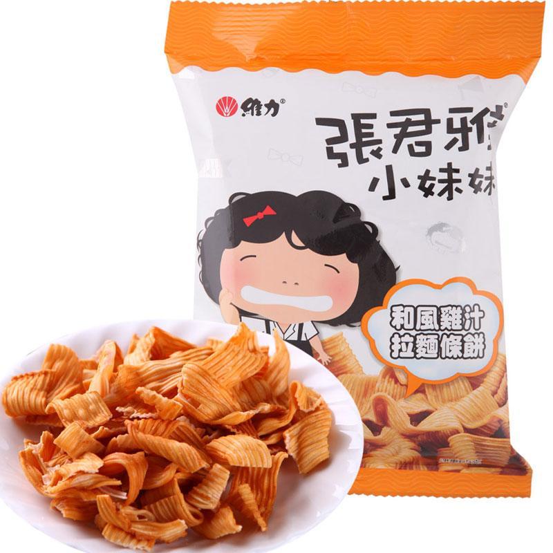 张君雅小妹妹 和风鸡汁拉面条饼 65g/袋