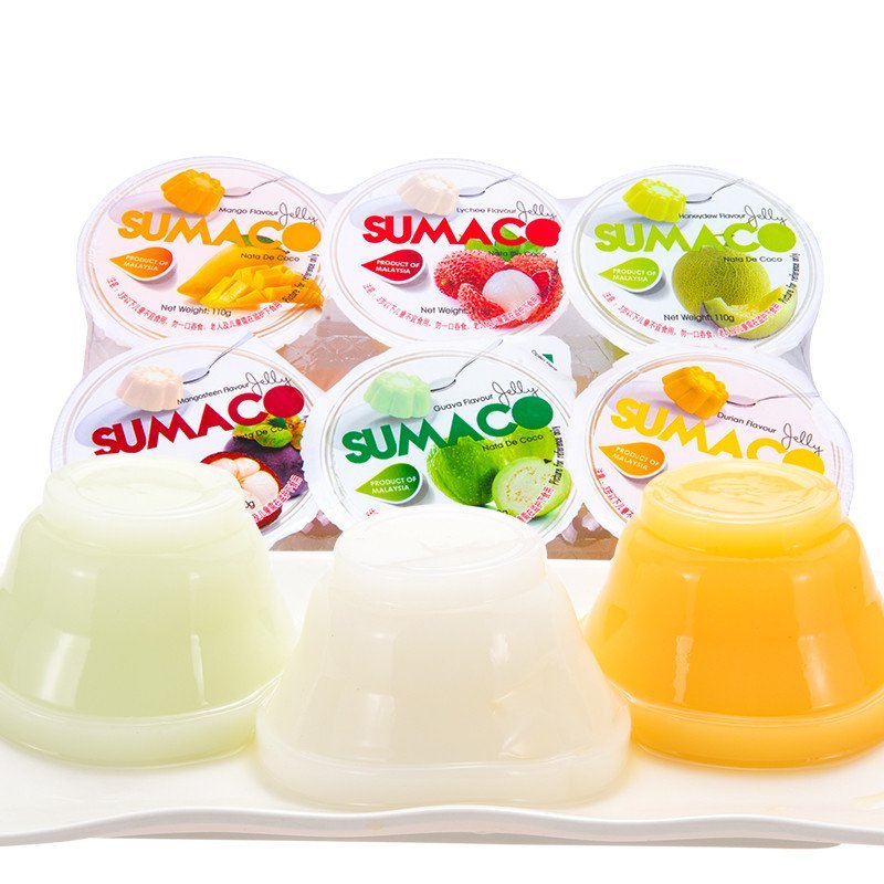 素玛哥 Sumaco 多口味果冻(含椰纤果)110g*6杯装 660g
