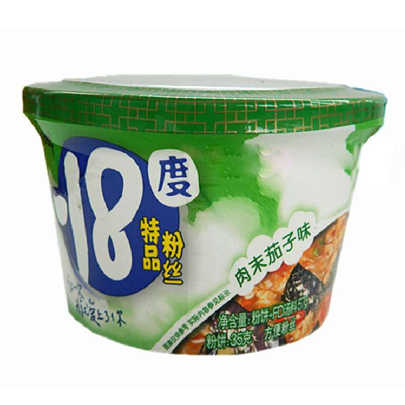 今麦郎 18度特品粉丝（肉末茄子味）57g*12桶（整箱）