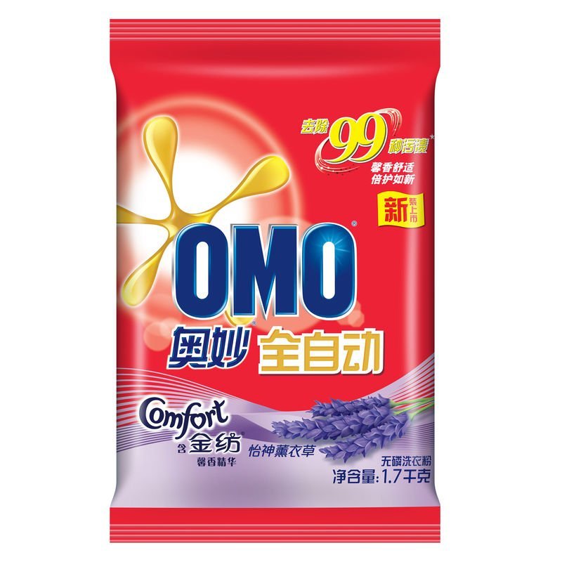 奥妙全自动含金纺馨香无磷洗衣粉1.7kg