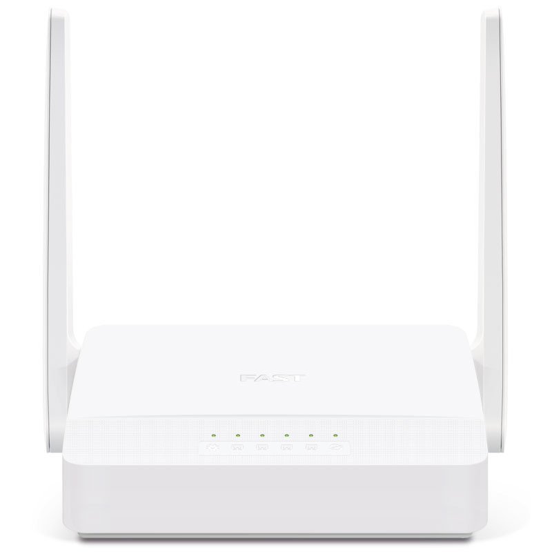 迅捷（FAST）FWR200 300M家用wifi无线路由器简约双天线