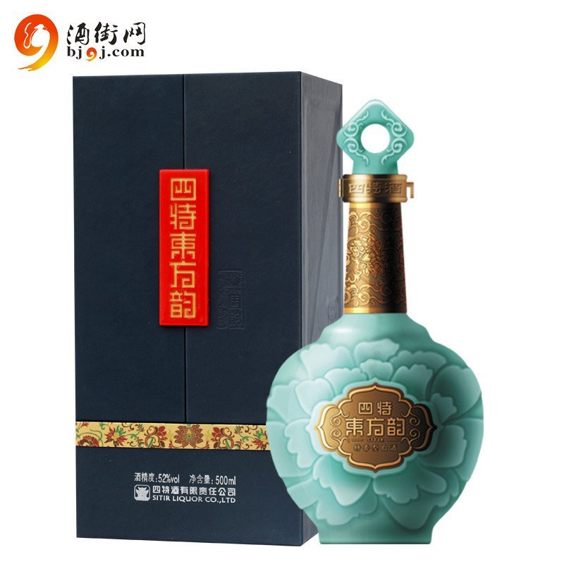 四特 东方韵国韵 单瓶装（新老包装随即发货）52度 500ml