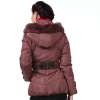 雪中飞 女装女獭兔毛帽休闲款 XR9068(#299卡米色 155/80A(XS))
