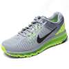 耐克AIR MAX+2013全掌气垫男跑步鞋554886-007灰/绿42