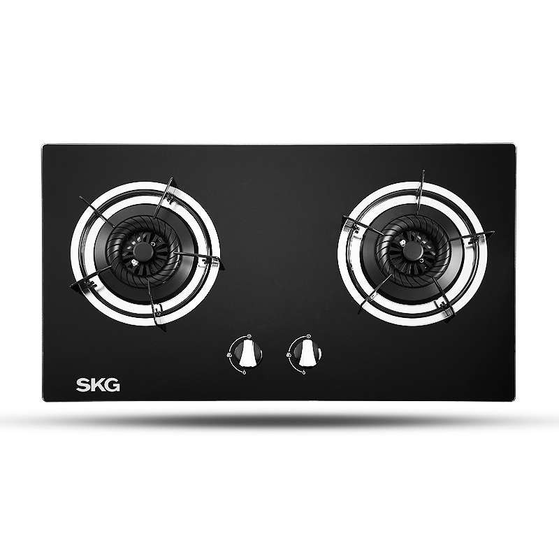 JZT-SKG4905嵌入式燃气灶 家用双灶灶具 天然气(12T)
