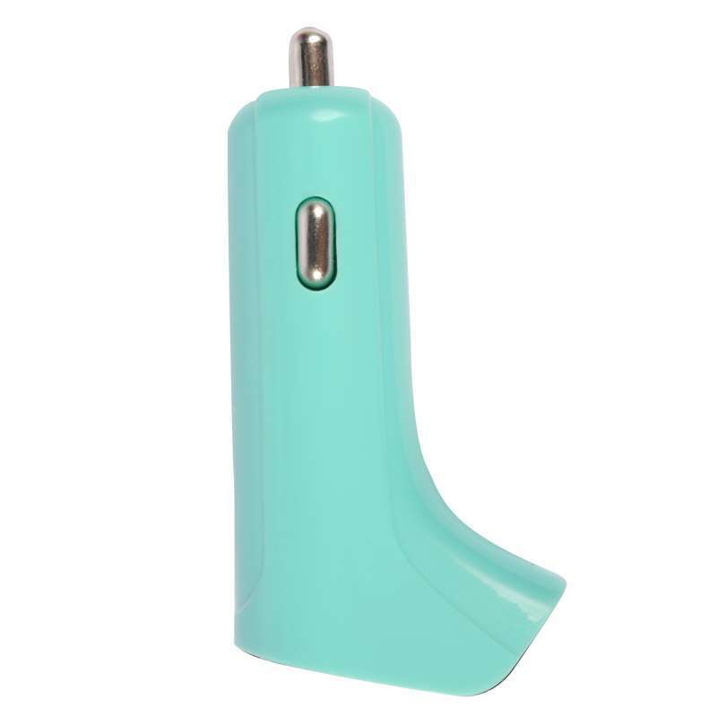 倍思双USB 3.1A车充 手机平板通用 青色