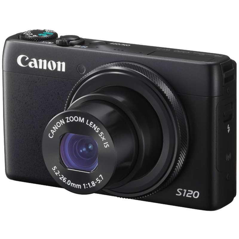 （香港直邮）佳能 (CANON) POWERSHOT S120 数码相机（黑色）