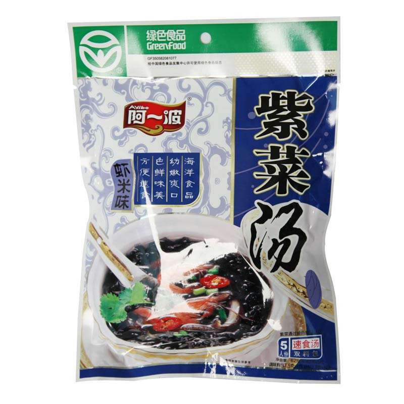 阿一波紫菜汤虾米味62g