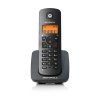 摩托罗拉（MOTOROLA）C4202LC 数字无绳电话机 中文显示 家用办公无线座机 子母机 一拖二 （黑色）