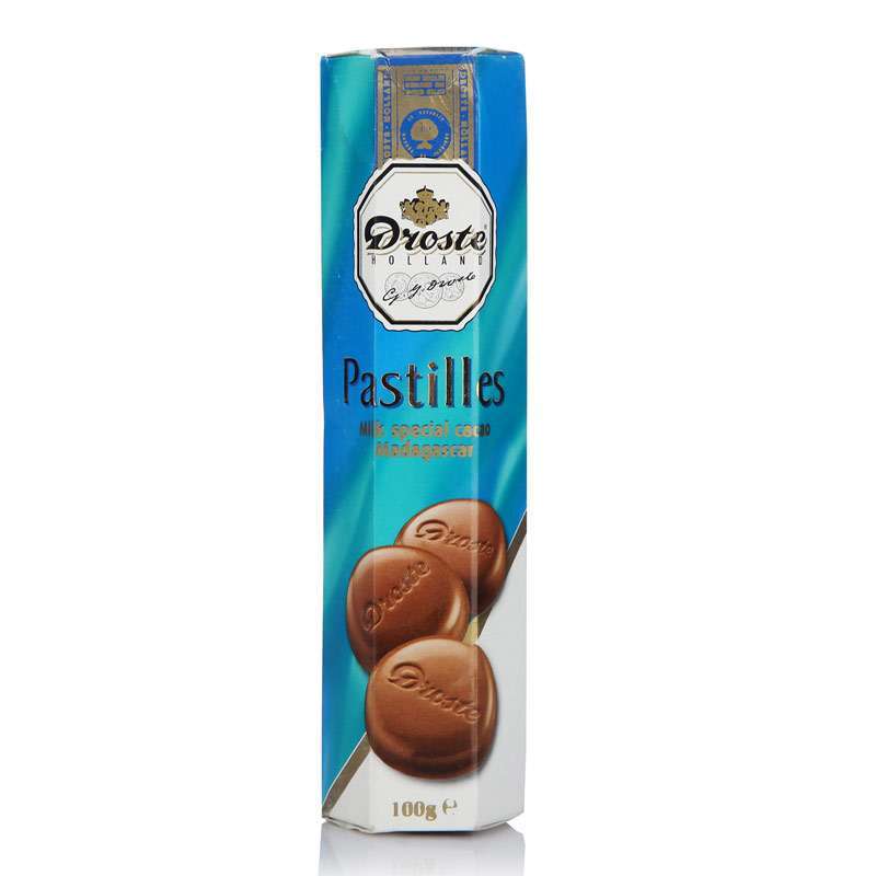 多利是Dutch Droste 马达加斯加牛奶条装巧克力100g(荷兰)