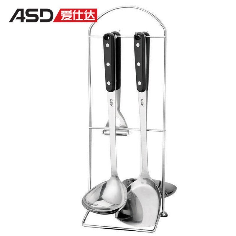 ASD爱仕达不锈钢铲勺套装铲子厨具五件套SSQ-05S