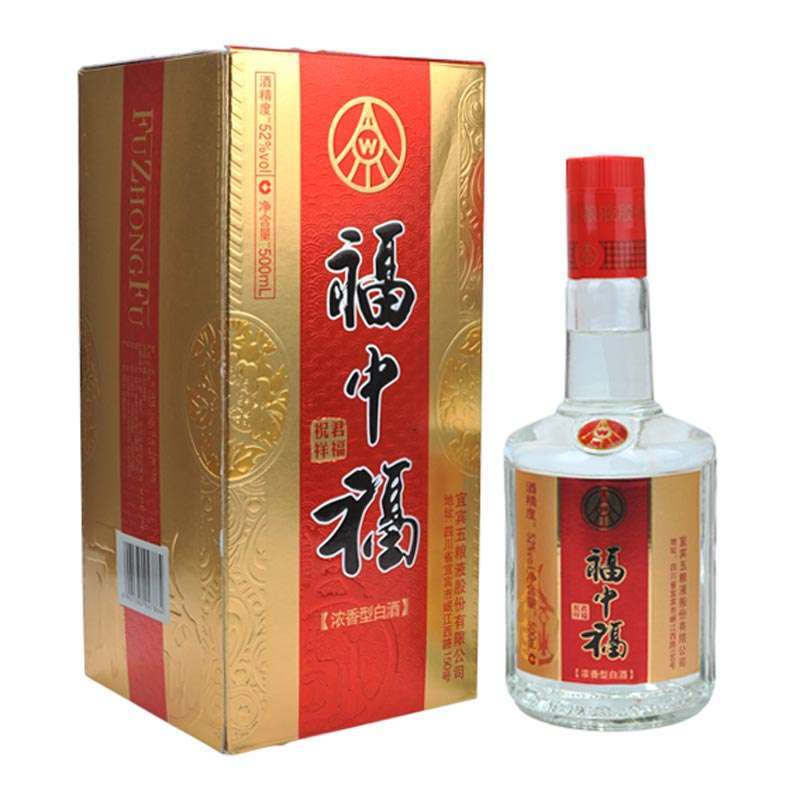 五粮液福中福祝君祥福52度 500ml