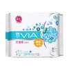 维达VIA薇尔 轻盈超薄棉柔加长日用卫生巾290mm12片（新老包装随机发货）