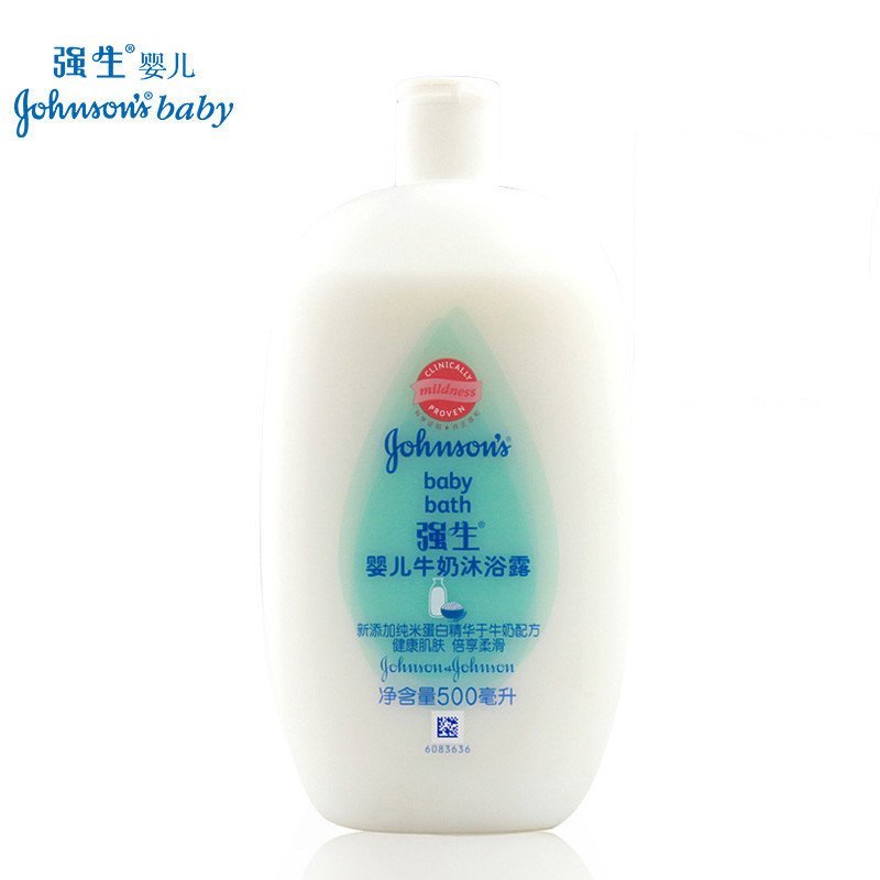 强生（Johnson）婴儿牛奶沐浴露500ml