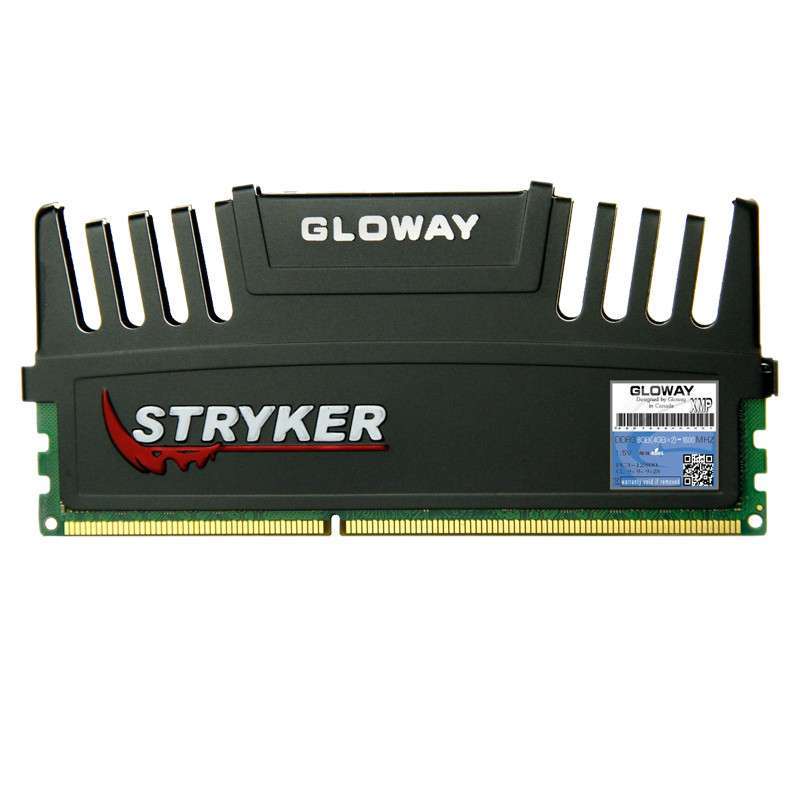 光威(Gloway) 悍将 8G DDR3 1600 (4G*2)套装 台式机内存条 PC3-12800