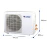 格力（GREE）1.5匹 冷暖变频（冷静王II）挂壁式空调 KFR-32GW/(32583)FNAa-A2