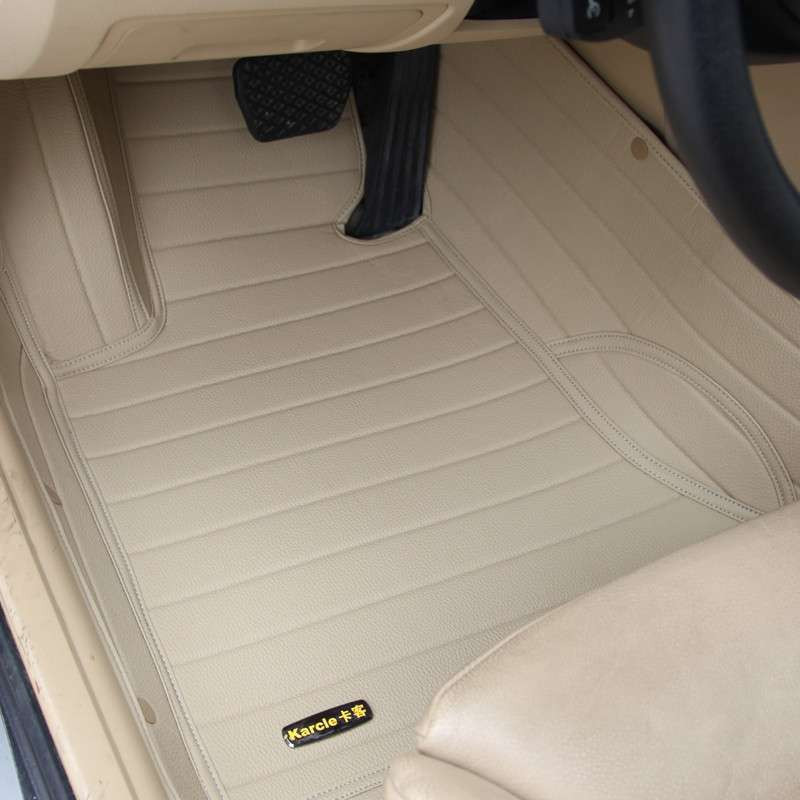 Karcle 卡客 全包围汽车脚垫 皮革专车专用脚垫 （下单后有客服联系确认车型+颜色） 温馨米