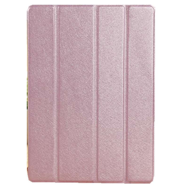 心飛翔 蚕丝纹清爽系列 适用于ipad air/5保护套 苹果ipad5保护壳ipad air皮套 粉色