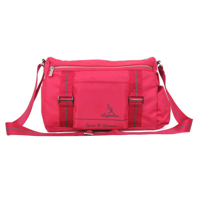 austarlion澳洲袋鼠休闲系列尼龙单背女包e3802 粉红色