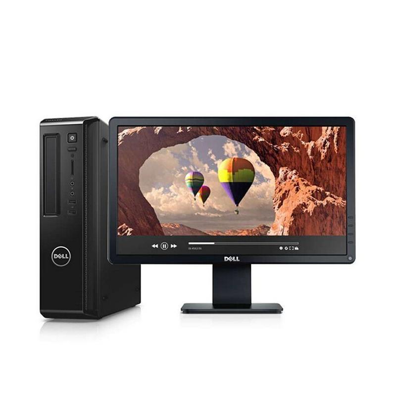 戴尔(DELL) 3800-R1206B+E2014H 19.5英寸 台式电脑(G3220 2G 500G 集显 Linux 黑色)