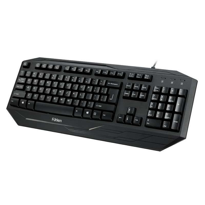 fuhlen 富勒 g450金刚游戏键盘 黑色高清实拍图
