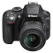 尼康(Nikon） D3300数码单反相机 套机（18-55Ⅱ）黑+8G卡