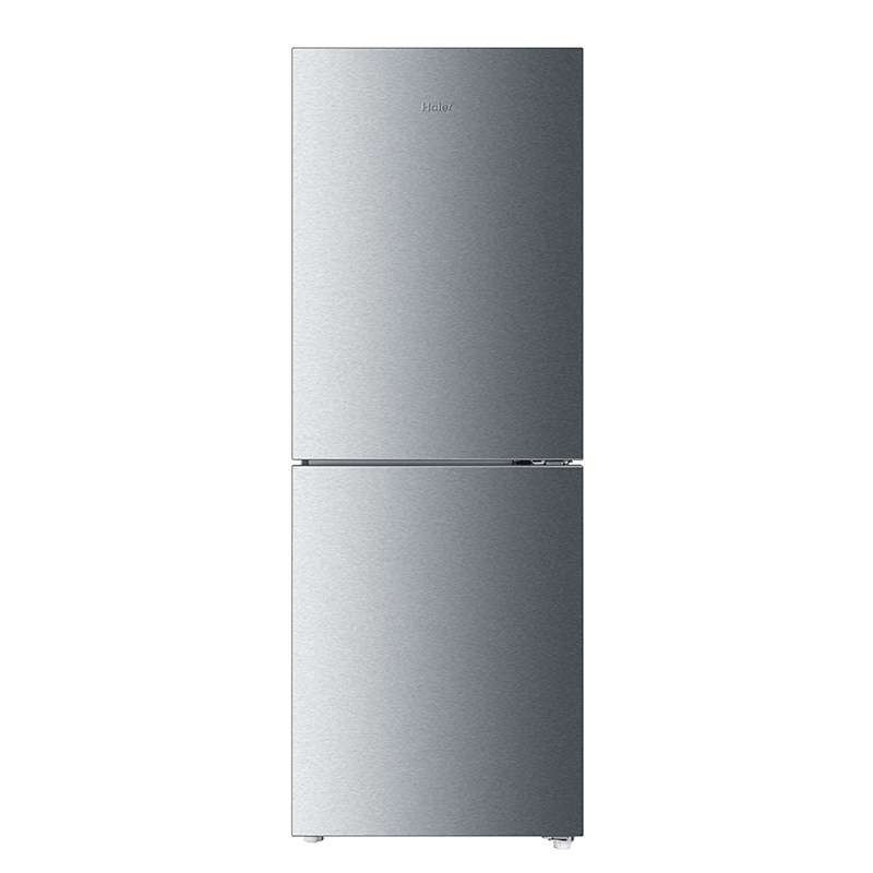 海尔(Haier) BCD-221TNBA 221L 双门冰箱(银色)