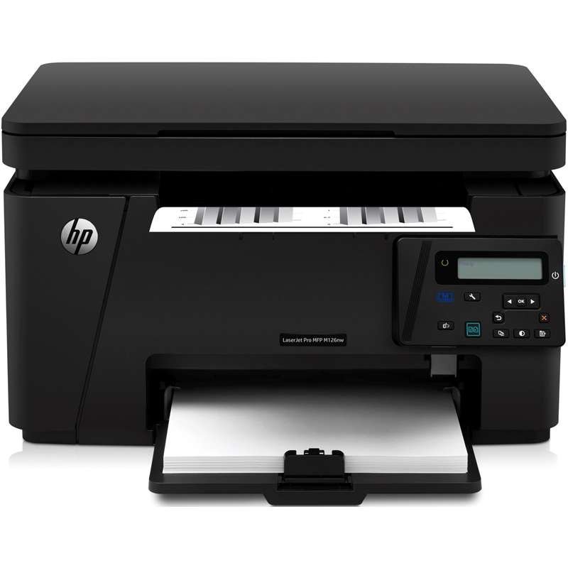 惠普 LaserJet Pro MFP M126nw黑白激光一体机