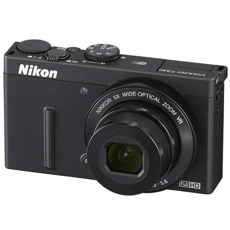 尼康(nikon) 数码相机 p340 黑色 8g卡