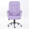 择木宜居 电脑椅子 可旋转可后仰转椅 老板椅 椅子 尼龙脚紫色