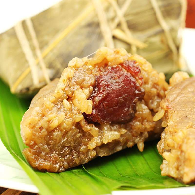 【广州酒家_火腿咸肉粽】120g*2只装 利口福 端午粽子 真空装 送礼