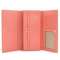 斯提亚（stiya）梦幻之旅系列 几何拼接绚彩珠光漆皮长款三折女士钱包手包 SK133015 粉红色