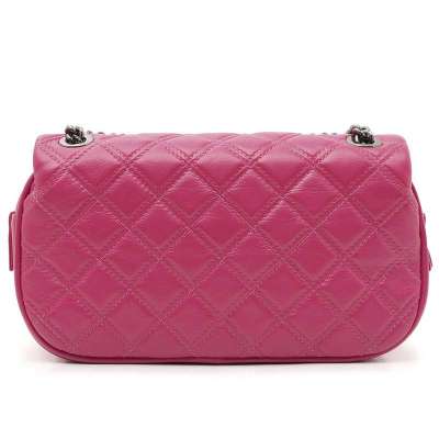 (stiya)小香风系列进口头层牛皮菱格纹流苏手挽单肩斜挎包 sk151001