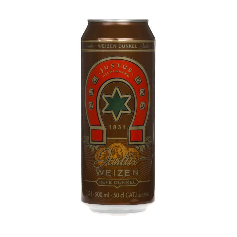 德国进口 黑森马蹄小麦（黑）啤酒500ml
