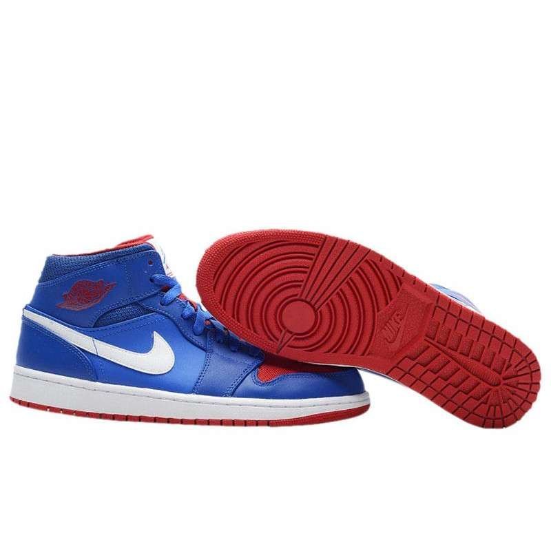 耐克nike 乔丹/air jordan 1 mid aj1 乔丹1代多配色554724-407活塞