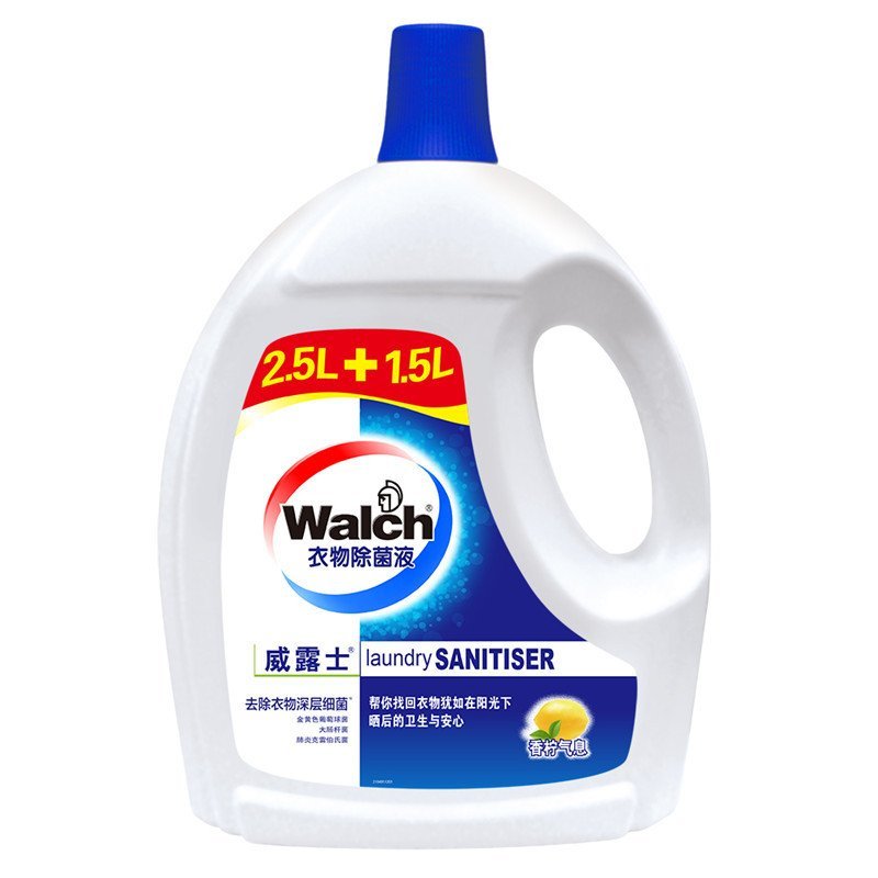 walch/威露士 衣物除菌液 ( 香柠气息 ) 4L