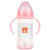 好孩子(GOODBABY)母乳实感宽口径握把吸管防爆奶瓶150ml(粉红)B80220