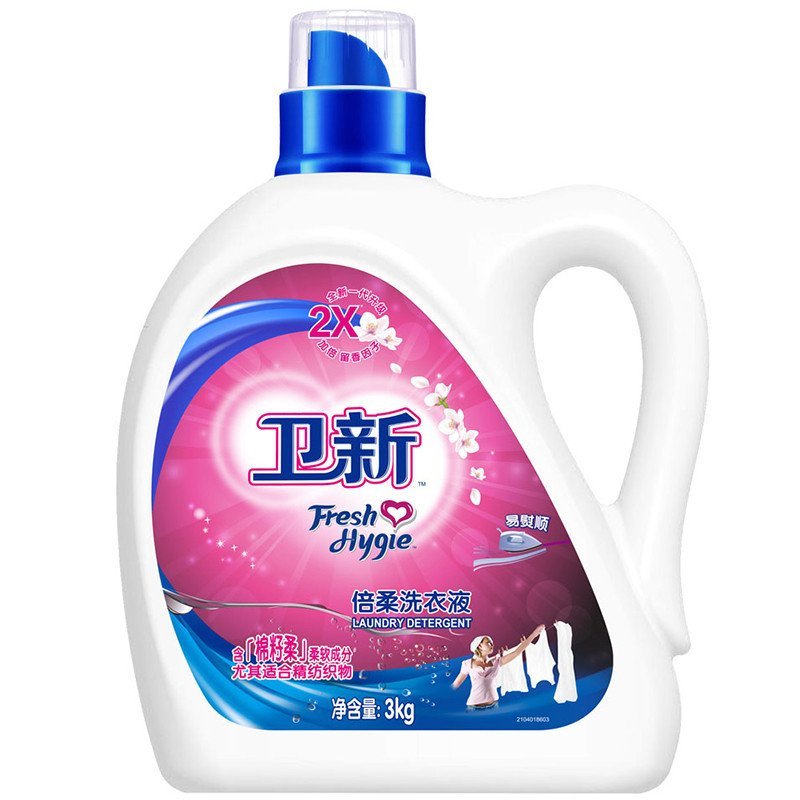 卫新 倍柔洗衣液 3kg 威露士出品